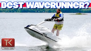 The Most Exciting Waverunner on the Water 2021 Yamaha SuperJet InDepth Review  Top Speed Run [upl. by Rossie]