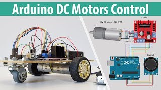 Arduino DC Motor Control Tutorial  L298N  HBridge  PWM  Robot Car [upl. by Katusha]