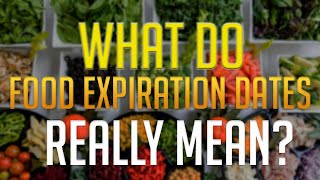 What Do Food Expiration Dates Actually Mean [upl. by Sitoel40]