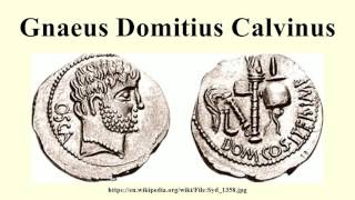 Gnaeus Domitius Calvinus [upl. by Domonic]