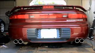 Mitsubishi 3000GT Old vs New Exhaust [upl. by Taam348]