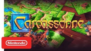 Carcassonne  Launch Trailer  Nintendo Switch [upl. by Slack]