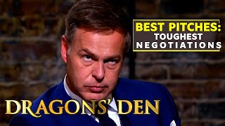 Best Pitches 4 of the Toughest Negotiations  Dragons Den [upl. by Hay]