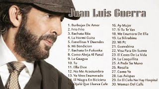 Juan Luis Guerra EXITOS EXITOS EXITOS Sus Mejores Canciones  Juan Luis Guerra Mix Nuevo 2018 [upl. by Ziwot]