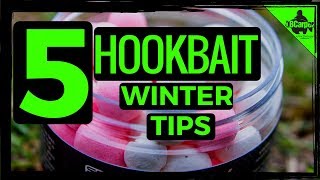 5 CARP FISHING WINTER HOOKBAIT TIPS 😀 [upl. by Arataj]