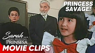 310 Princess Sarah turns to quotPrincess Savagequot  SarahAng Munting Prinsesa  Movie Clips [upl. by Atauqal]