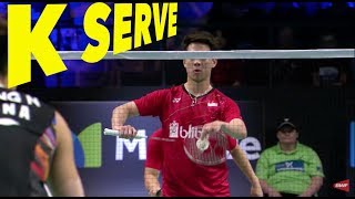 3 Types of Kevin Sanjaya SERVE [upl. by Annaet]