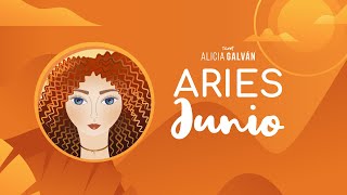 Horóscopo Mensual Aries Junio 2022 ♋ ❤️  Alicia Galván [upl. by Auburn790]