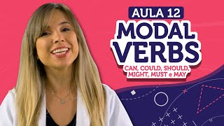 Como usar MODAL VERBS em inglês  English in Brazil  Aula 12 [upl. by Salvucci]