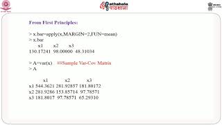 M13 Hotelling T2 Test and MANOVA using R [upl. by Arayc]