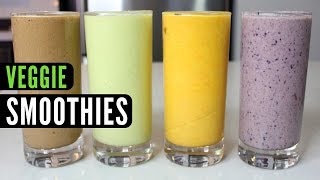 4 Delicious Vegetable Smoothies that You Need to Try [upl. by Frydman]