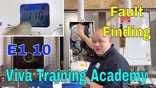 Gas Training  Boiler Fault Finding  Baxi E110  Main E1 10  Roy Fugler [upl. by Perlie]