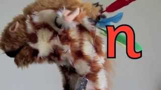 Geraldine the Giraffe learns n sound [upl. by Carie]