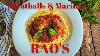 How to make RAOS  Meatballs amp Marinara Sauce [upl. by Castora97]