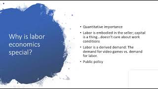 Introduction to Labor Economics [upl. by Arykahs]