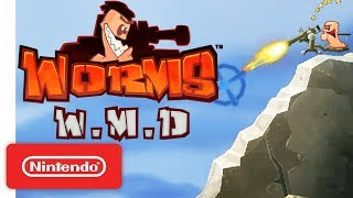 Worms WMD Launch Trailer  Nintendo Switch [upl. by Adrea]