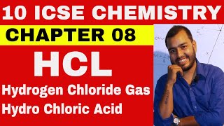 HCL  Hydrochloric Acid  ICSE CLASS 10 CHEMISTRY [upl. by Thedric812]