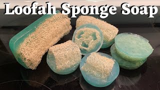 Loofah Sponge Soap  3 Soap Designs using Loofah Sponge  Tutorial Tuesday Ep 151 [upl. by Dhar]