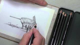 How To Draw with Aquarelle Graphite Pencils  FaberCastell [upl. by Brion]