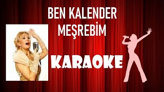 Ben Kalender Meşrebim  Karaoke [upl. by Ahsieket853]