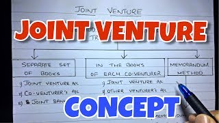 1 Joint Venture  Concept  Financial Accounting By Saheb Academy [upl. by Eisor]