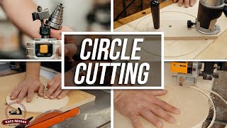 6 Ways to Cut Any Size Circle [upl. by Nomed]