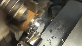 Using a Corner Rounding End Mill on the Lathe [upl. by Ado835]