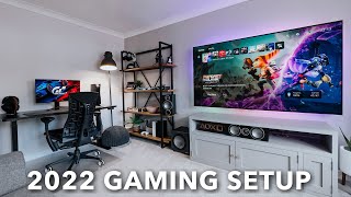 My 2022 Gaming Setup amp Room Tour [upl. by Treblah]