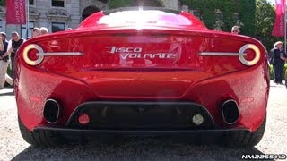 New Alfa Romeo Disco Volante AMAZING V8 Sound [upl. by Xenophon882]