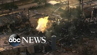 At least 2 people dead in massive warehouse gas explosion in Texas [upl. by Dogs]