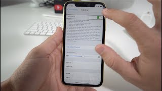 How to Disable  Turn OFF TalkBack on a Apple iPhone 11 [upl. by Pudendas]