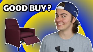 IS THE CHEAPEST RECLINER FROM IKEA A GOOD BUY [upl. by Philipa]