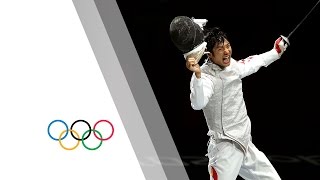 Lei Sheng Wins Mens Individual Foil Gold  London 2012 Olympics [upl. by Stutsman]