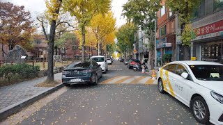 【Korea City Tour】 Daegu  Southwest Residential Area In November [upl. by Eijneb]