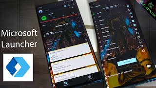 Microsoft launcher  Why should you check it out  Quick Look amp Guide 2021 [upl. by Sulamith]