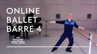 Ballet Barre 4 Online Ballet Class  Dutch National Ballet [upl. by Kristianson]