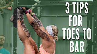 3 Tips for Stringing Together Toes to Bar  CrossFit Invictus [upl. by Zinck]