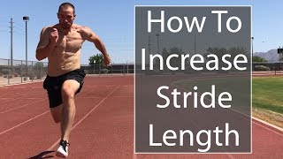 How To Increase Stride Length  Sprint Training [upl. by Douglass854]