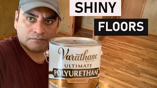 Refinished your Hardwood Floors Learn to apply Polyurethane 22 [upl. by Grous861]