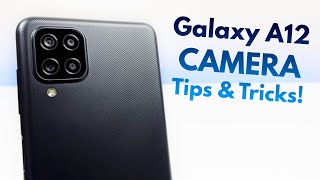 Samsung Galaxy A12  Camera Tips amp Tricks [upl. by Sisely]