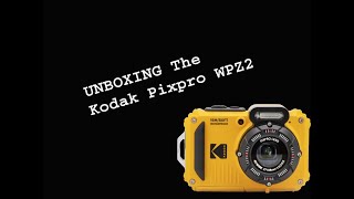 Unboxing the Kodak Pixpro WPZ2 [upl. by Antipas]