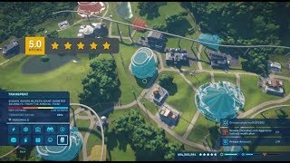 Jurassic World Evolution How to get to 5 Star Rating Guide Tips and Tricks [upl. by Lal]