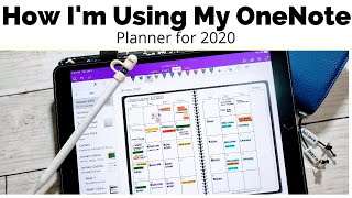 How Im Using My OneNote Planner for 2020  Digital Planning  theawesomeplanner [upl. by Valerle]