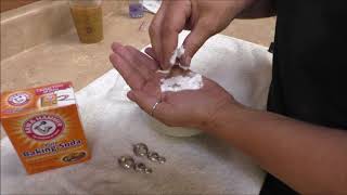 Cleaning Silver with Baking Soda [upl. by Asiole]