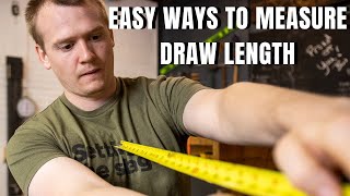 3 Ways To quotMEASURE DRAW LENGTHquot  Recurve Bow  Longbow  Traditional bow  quotBOW GIVEAWAYquot [upl. by Lejeune]