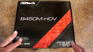 ASRock B450M HDV [upl. by Standley]