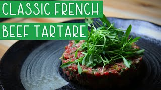 Classic French Beef Tartare  TCV [upl. by Toth155]