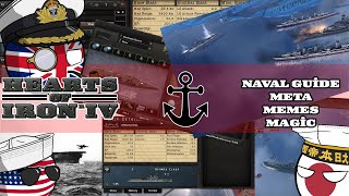 HoI4 Guide Singleplayer Naval Guide  Ships Missions Fleet Build  1105 Meta 2021 [upl. by Solakcin]