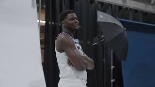 AllAccess Timberwolves Media Day Behind The Scenes [upl. by Crescin]