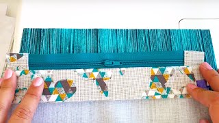 How To Sew A Perfect Zipper In Your Bag [upl. by Norah]